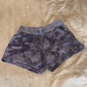 Space Dye Purple Athleta Shorts XS